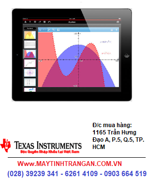 Phần mềm TI-Nspire™ App for iPad®, Sử dụng cho iPad | CÒN HÀNG-ĐẶT HÀNG TRƯỚC 